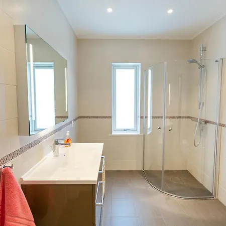 Modern Spectacular Water View Relaxation Hiking Cycling Fishing And More Holiday home
